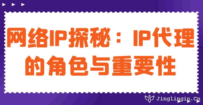網絡IP探秘：IP代理的角色與重要性