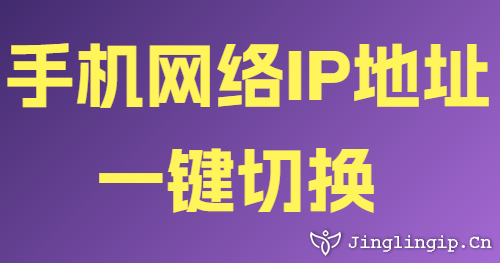 手機網(wǎng)絡(luò)IP地址一鍵切換